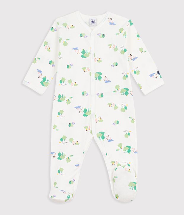 Dors bien en coton weiss/blau/vielfarbig
