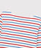 Streifenshirt aus Baumwolle für Damen weiss MARSHMALLOW/rot BRASIER/blau PEPS