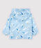 Baby-Windjacke aus leichtem, recyceltem Polyamid für Jungen blau JASMIN/weiss MULTICO