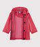 Kinder-Regenjacke für Mädchen und Jungen rosa GEISHA
