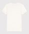 T-Shirt L’ICONIQUE aus durchbrochener Baumwolle für Damen weiss MARSHMALLOW