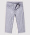 Baby-Hose aus besticktem Twill Jungen grau CONCRETE