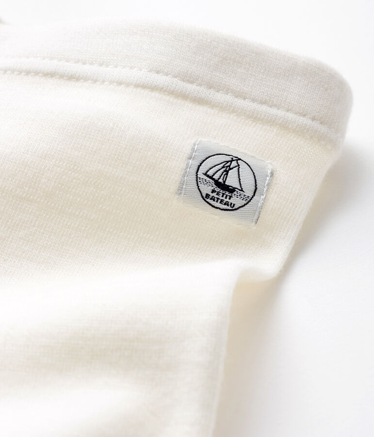 3er-Set Slips aus Baumwolle f&uuml;r M&auml;dchen weiss MARSHMALLOW