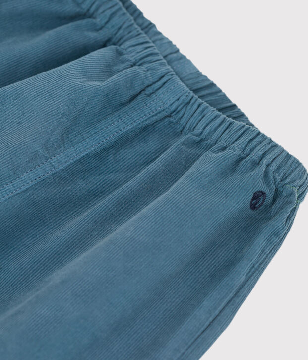 Babyhose aus Feincord blau