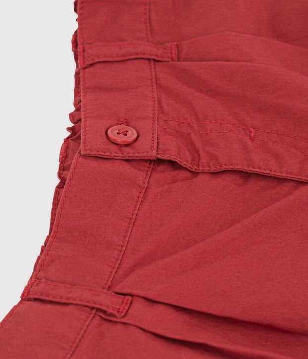 Baby-Hose aus Serge-Stoff braun