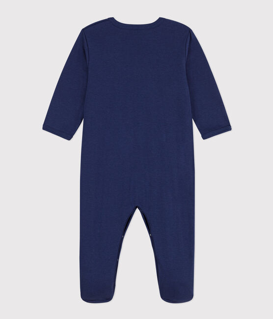 Blauer Strampler aus Baumwolle blau CHALOUPE