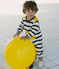 Baby-labgoverall mit seemannsstreifen jungen weiss MARSHMALLOW/blau SMOKING