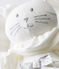 Edles baby-kuschelhäschen weiss MARSHMALLOW