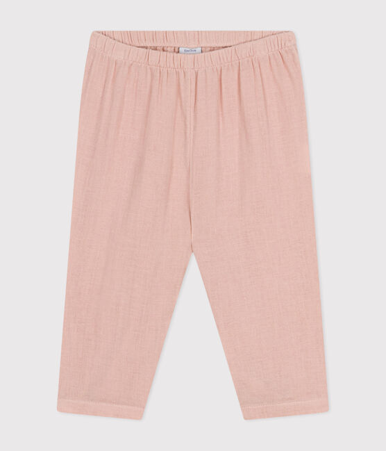 Baby-Hose aus Musselin-Stoff rosa SALINE