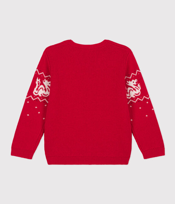 Kinderpullover aus Wolle und Baumwolle für Jungen CORRIDA/ MULTICO
