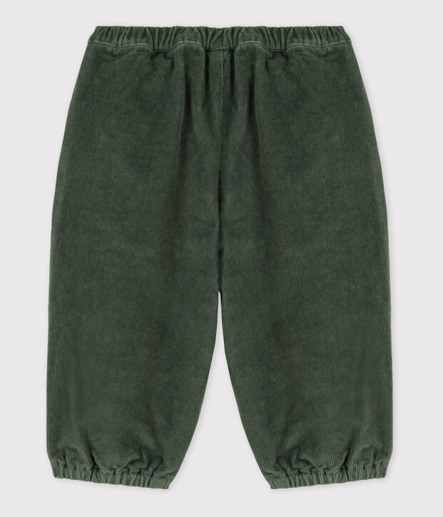 Babyhose aus Cord gr&uuml;n