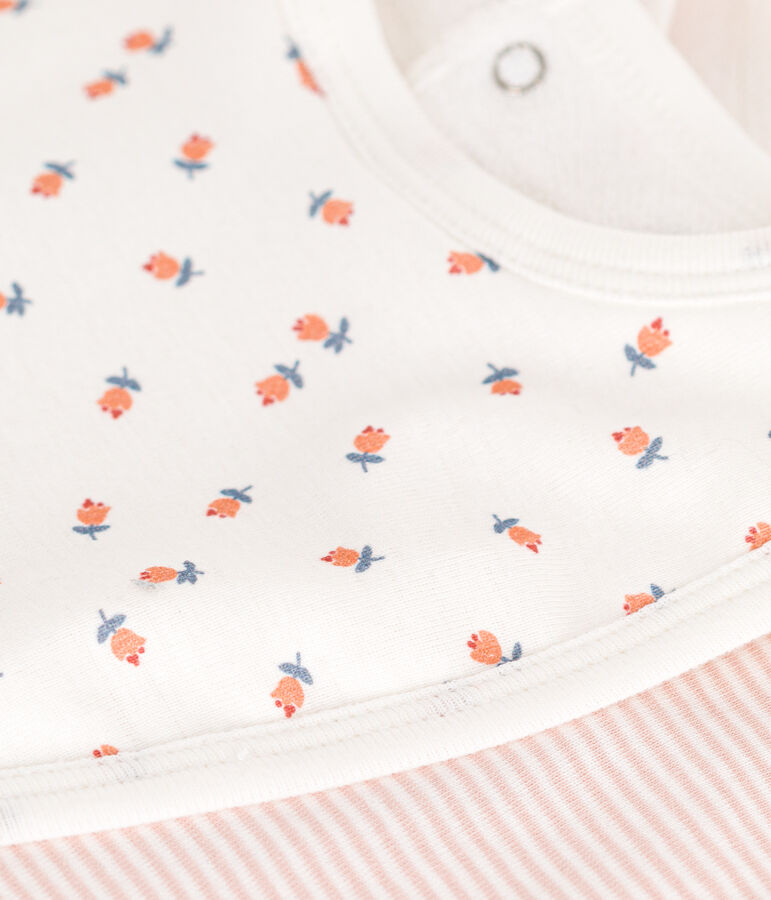 2ER-SET BABY-L&Auml;TZCHEN AUS BAUMWOLLE vielfarbig