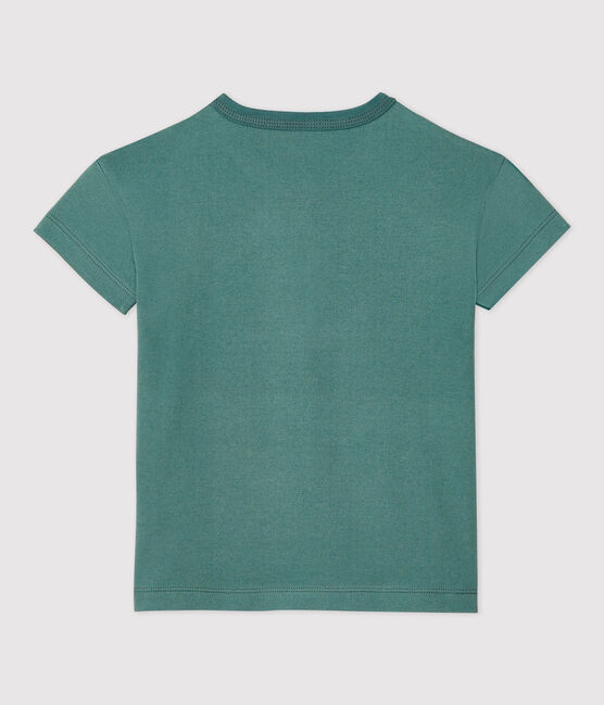 Kurzärmeliges T-Shirt für Mädchen und Jungen grün BRUT