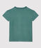 Kurzärmeliges T-Shirt für Mädchen und Jungen grün BRUT
