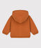 Baby-Kapuzensweatshirt braun ECUREUIL