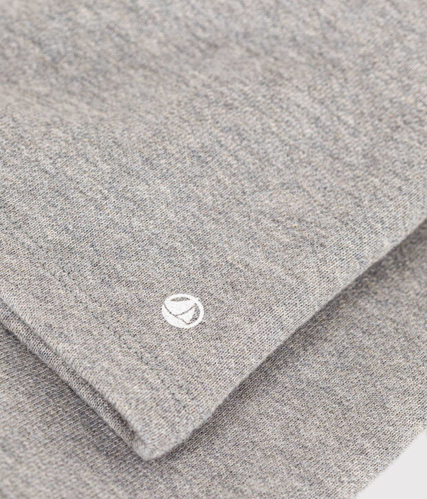 Baby-Cardigan aus Molton grau
