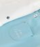 Newborn-Set Latzhose und Strampler aus Baumwolle blau AQUATIC