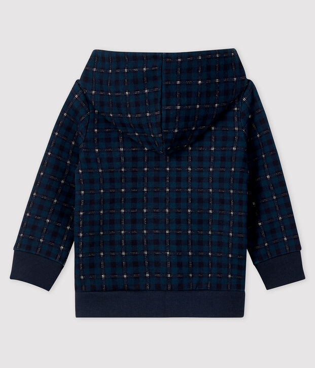 Baby-Kapuzensweatshirt f&uuml;r Jungen blau/vielfarbig