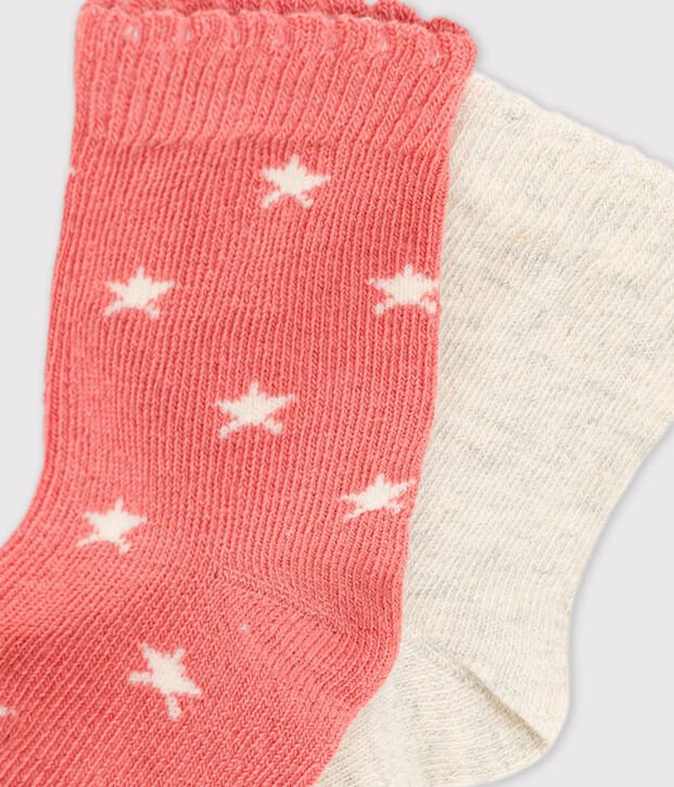 2er-Set Babysocken vielfarbig