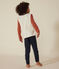 Einfarbiger Kinderpyjama mit Rollermotiv, aus Baumwolle blau SMOKING/weiss MULTICO