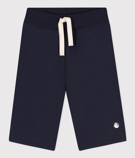 Kinder-Bermudashorts aus Baumwolle für Jungen blau SMOKING