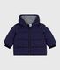 Gemusterte Baby-Winterjacke