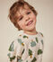 Kinder-Sweatshirt aus Molton für Jungen beige MONTELIMAR/weiss MULTICO