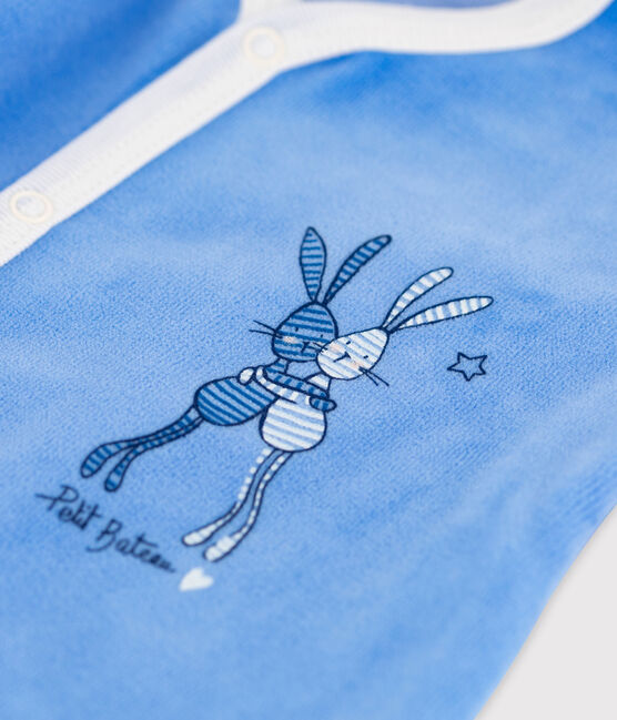 Baby-Strampler blau PORCELAINE