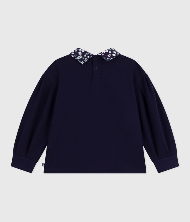 Kinder-Sweatshirt aus einfarbiger Baumwolle SOIR