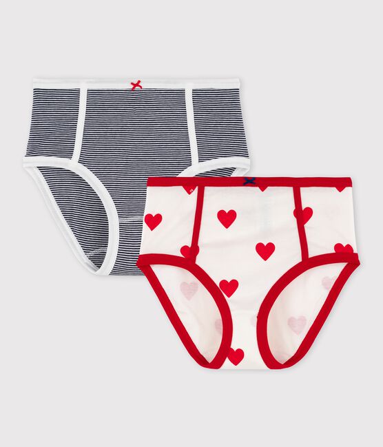 2er-Set Taillenslips aus Baumwolle für Damen variante 1