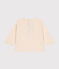 Langärmeliges Baby T-Shirt aus feinem Jersey naturfarben AVALANCHE