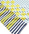 Grafisches kurzarm-t-shirt unisex weiss MARSHMALLOW/weiss MULTICO