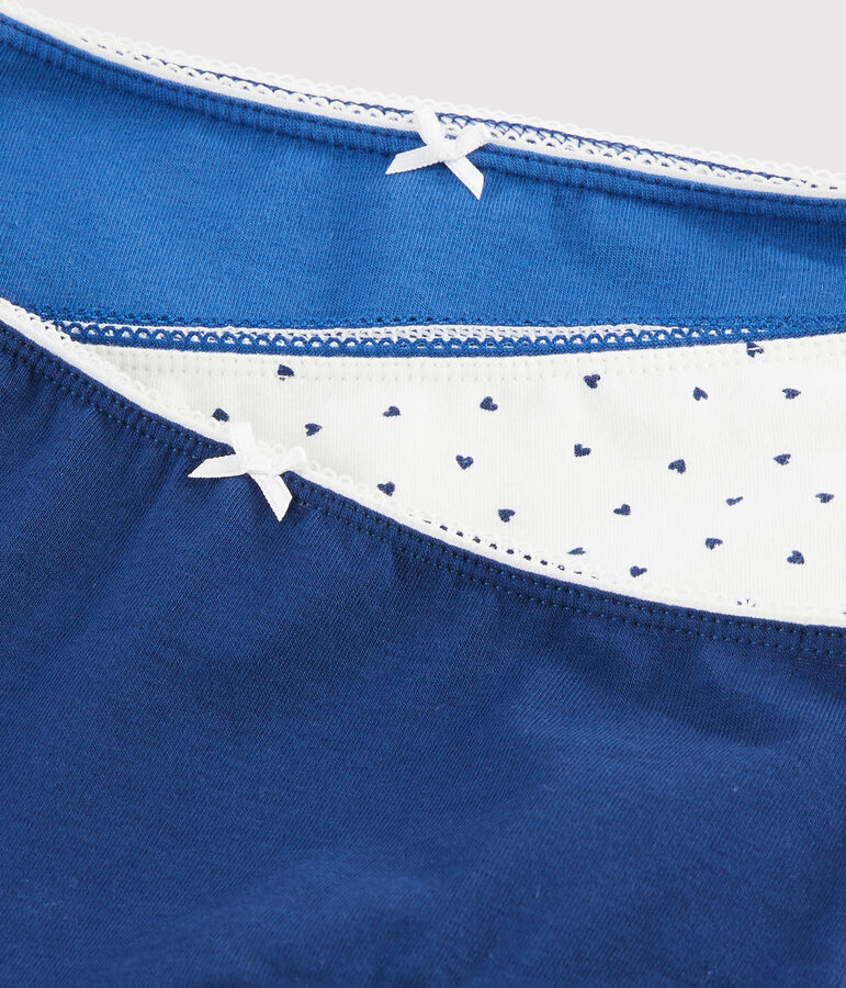 3er-Set Shortys mit Mini-Herzen f&uuml;r kleine M&auml;dchen variante 1