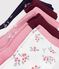 5er-Set Kinder-Socken aus Baumwolle mit Blumenmuster vielfarbig