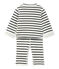 Ensemble bébé 3 pièces réversible beige COQUILLE/blau SMOKING