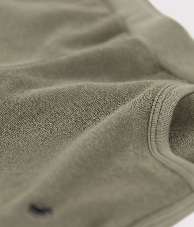 Kindershorts aus Frottee f&uuml;r M&auml;dchen gr&uuml;n