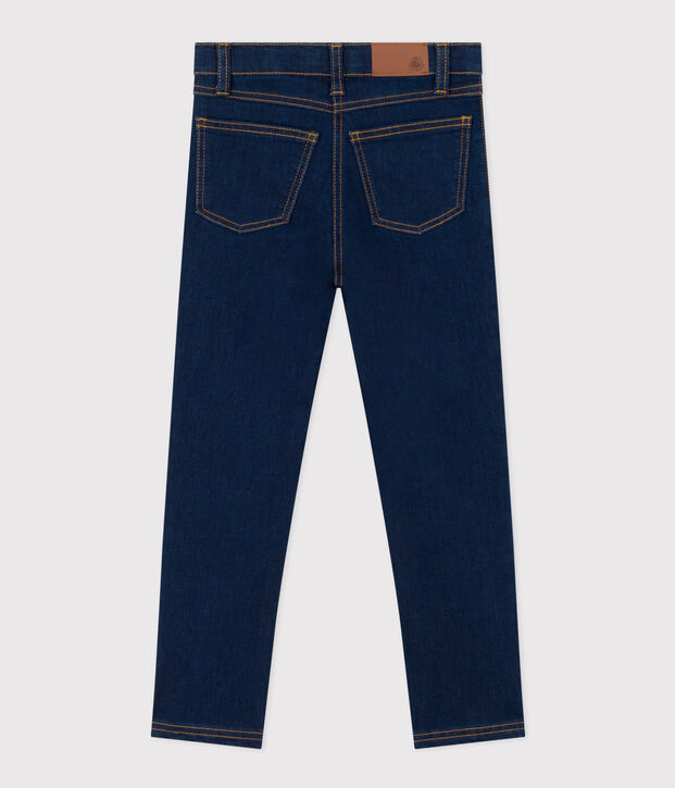 Hose in Slim Fit-Passform aus Denim f&uuml;r Kinder/M&auml;dchen blau