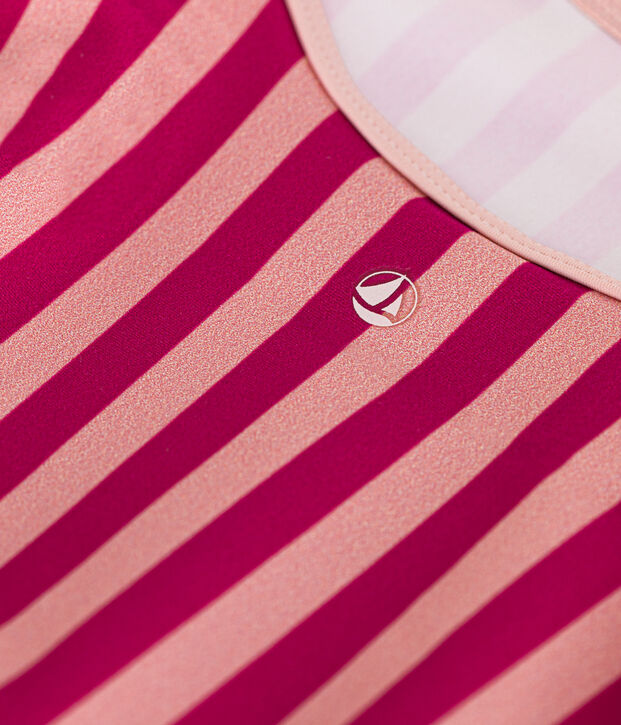 Baby-Badeanzug rosa/rosa