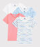 Überraschungstüte mit 4 kurzärmligen T-Shirts für Mädchen variante 1