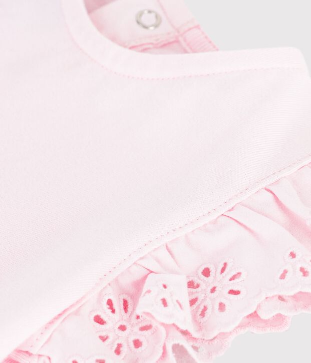 Kurz&auml;rmeliges Baby-T-Shirt aus einfarbiger Baumwolle BARELY