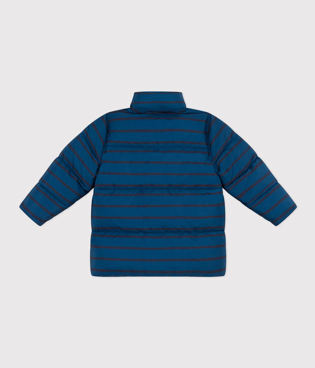 Winterjacke mit ausziehbarer Kapuze blau/blau