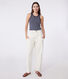 Damen-Tanktop L’Iconique aus gestreifter Baumwolle