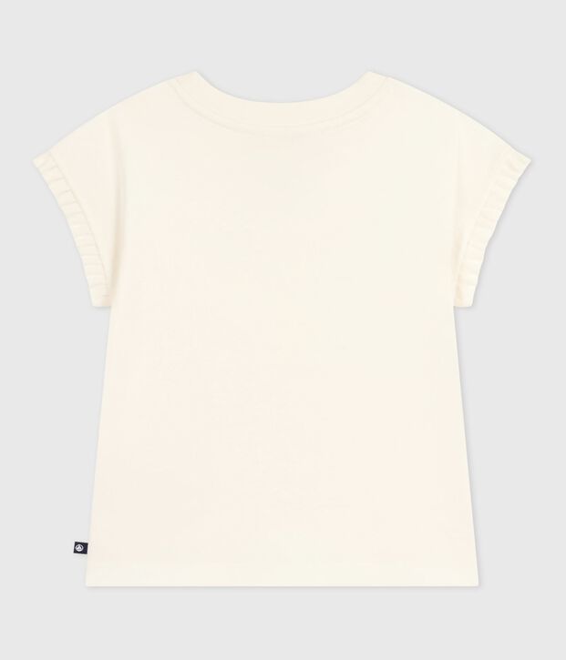 Kurz&auml;rmeliges Kinder-T-Shirt mit Muster MILK