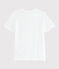 Kinder-T-Shirt mit Siebdruck für Mädchen weiss ECUME