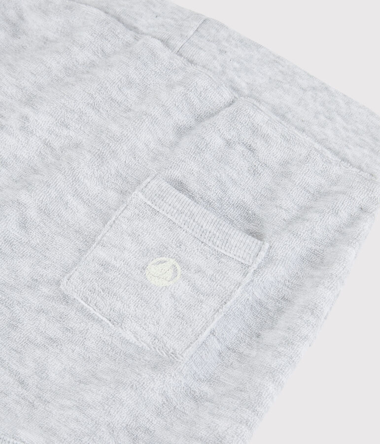 Baby-Shorts aus Boucl&eacute;-Frottee f&uuml;r Jungen grau