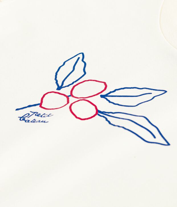 Kurz&auml;rmeliges Kinder-T-Shirt mit Muster MILK