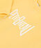 Einfarbiges Baby-Sweatshirt aus Baumwolle gelb ORGE