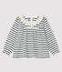 Langärmelige Baby-Bluse für Mädchen