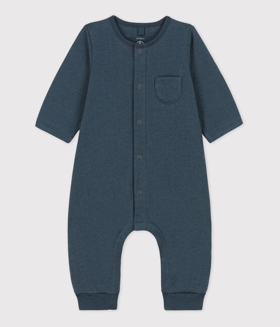 Langer unifarbener Baby-Overall aus Bio-Doppeljersey DUCKY