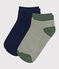2er-set Kindersocken mit Ringelstreifen aus Baumwolle variante 1